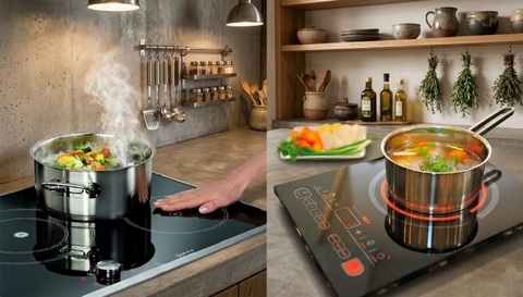 So sánh bếp từ và bếp hồng ngoại: Nên mua loại nào tiết kiệm điện và an toàn hơn?