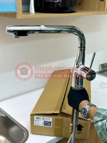 Vòi rửa bát cao cấp KVK KM6101EC | Nội địa Nhật Bản