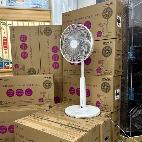 Quạt điện Hitachi HEF-AL300E 8 Cánh - 4 cấp độ gió | Nội địa Nhật Model 2023