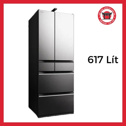 Tủ lạnh Hitachi R-HXCC62V-X dung tích 617L
