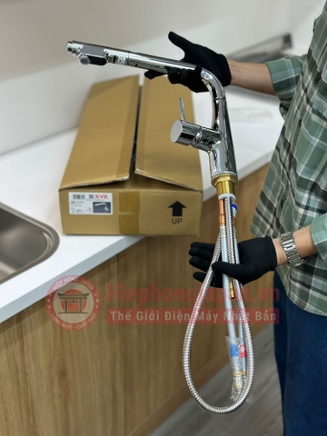 Vòi rửa bát cao cấp KVK KM6101EC | Nội địa Nhật Bản