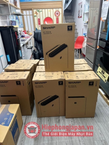 Máy lọc không khí tạo ẩm Sharp KC-P50-W | Mẫu mới 2023