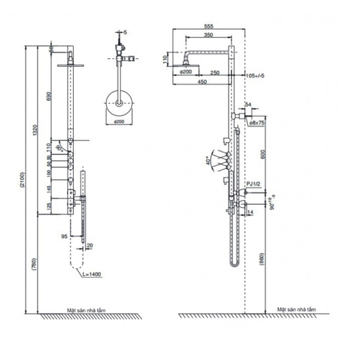 Sen cây TOTO TMC95ECR | Hàng Nhật Nội Địa Cao Cấp
