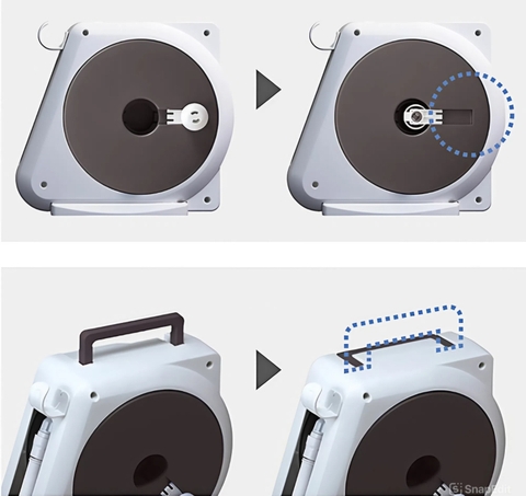 Bộ vòi tưới cây 10m Takagi Aurora NANO RM110BR