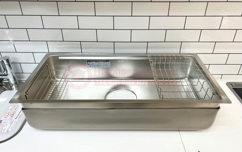 Chậu rửa bát chén Shigeru LE JSL-K 2F FS Nội địa Nhật