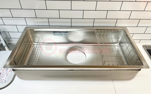 Chậu rửa bát chén Shigeru LE JSL-K 2F FS Nội địa Nhật