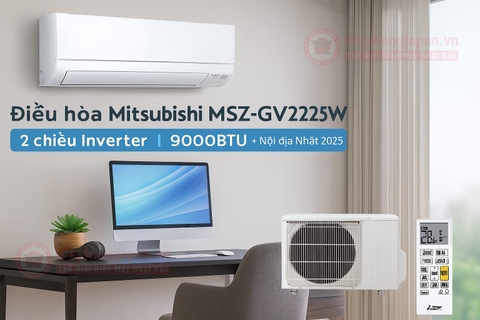 Điều hòa Mitsubishi MSZ-GV2225-W 9000BTU