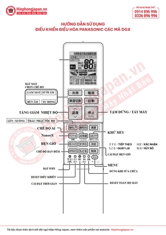 Điều hoà Panasonic CS-632DGX2 24.000BTU | Hàng Nội Địa Nhật