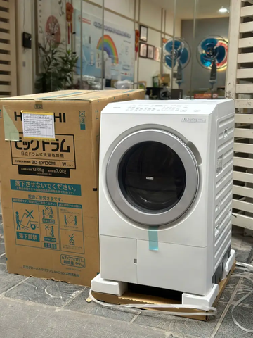 Máy giặt Hitachi BD-SX130ML giặt 13kg sấy 7kg nội địa Nhật