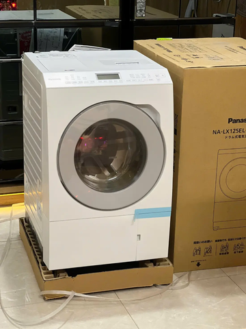 Máy giặt Panasonic NA-LX125EL-W nội địa Nhật giặt 12kg sấy 6kg
