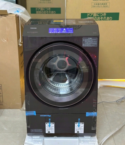 Máy giặt Toshiba TW-127XP4L giặt 12kg – sấy 7kg màu nâu