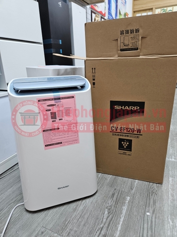 Máy hút ẩm Lọc không khí Sharp CV-EF120 | Hàng nội địa Nhật Bản
