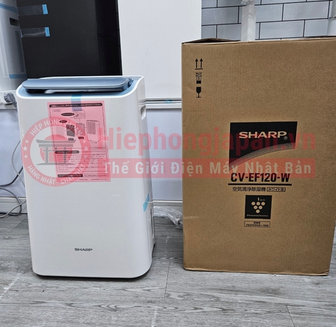 Máy hút ẩm Lọc không khí Sharp CV-EF120 | Hàng nội địa Nhật Bản
