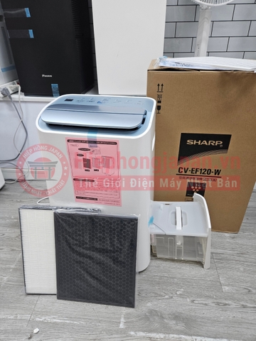 Máy hút ẩm Lọc không khí Sharp CV-EF120 | Hàng nội địa Nhật Bản