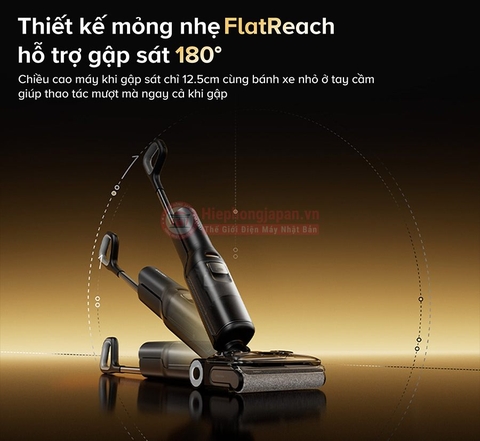 Máy hút bụi lau nhà cầm tay thế hệ mới Roborock F25 ACE Combo