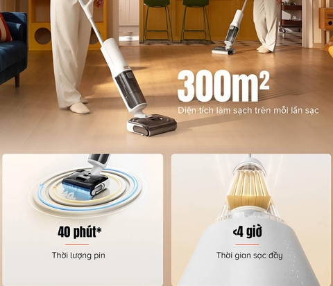 Máy hút bụi lau nhà cầm tay Roborock F25 RT