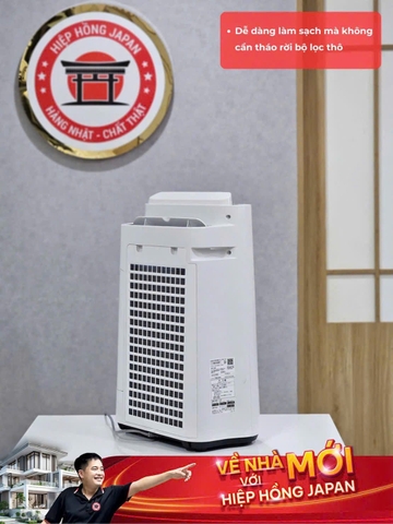 Máy lọc không khí Sharp KC-T50-W nội địa Nhật