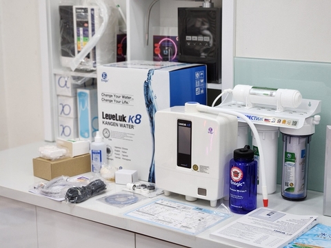 Máy lọc nước ion kiềm Kangen Leveluk K8 | 8 tấm điện cực