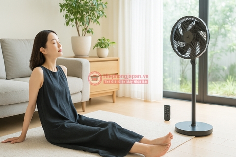 Quạt điện Mitsubishi R30J-DDC-K – Tinh hoa phong cách Nhật Bản