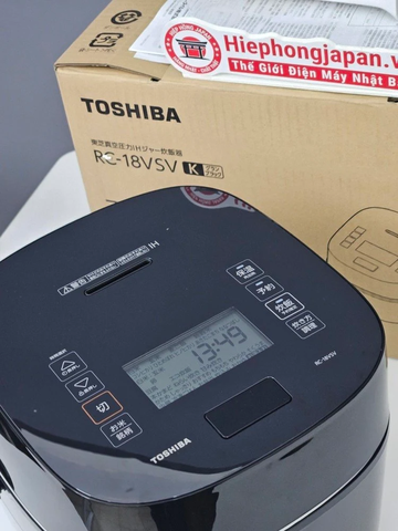 Nồi cơm điện Toshiba RC-18VSV công nghệ nấu cao tần