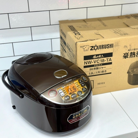 Nồi cơm cao tần ZOJIRUSHI NW-VC18 1.8L | Hàng nội địa Nhật Bản