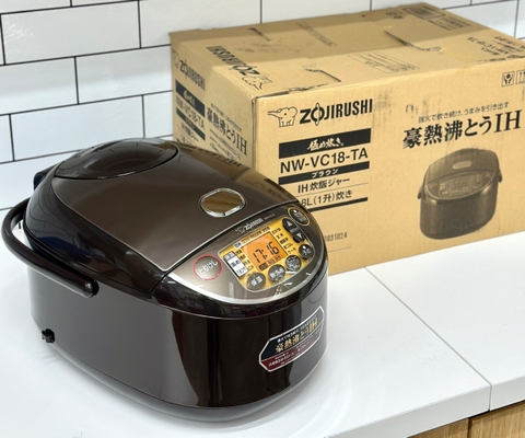 Nồi cơm cao tần ZOJIRUSHI NW-VC18 1.8L | Hàng nội địa Nhật Bản