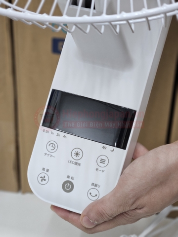 Quạt treo tường C:NET CKDF307WH | Động cơ DC | Nội địa Nhật Bản