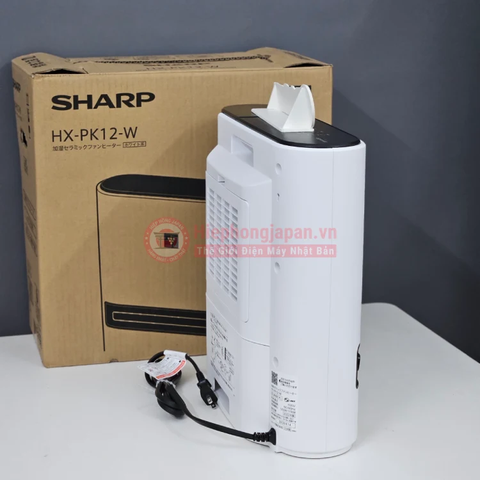 Máy sưởi gốm tạo ẩm Sharp HX-PK12 | Hàng nội địa Nhật