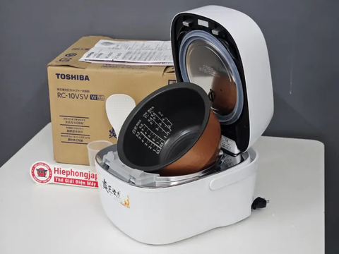 Nồi cơm điện cao tần Toshiba RC-10VSV áp suất hút chân không