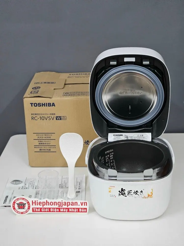 Nồi cơm điện cao tần Toshiba RC-10VSV áp suất hút chân không