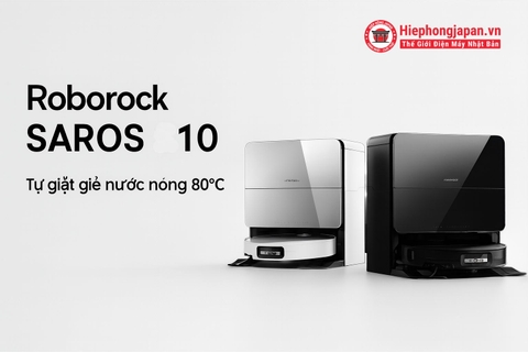 Robot hút bụi lau nhà Roborock Saros 10
