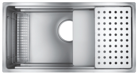 Chậu rửa bát Shigeru LE JSL-K 3F FS | Hàng Nội Địa Nhật Bản