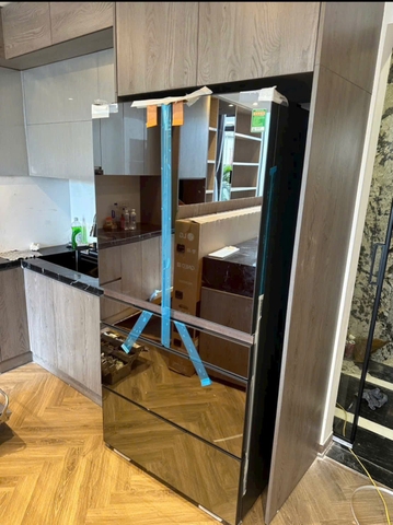 Tủ lạnh Hitachi 670 lít R-GW670TV XM gương xám khói 220V