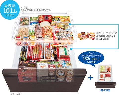 TỦ LẠNH MITSUBISHI MR-WXD70G - 700 LÍT | 700 LIT