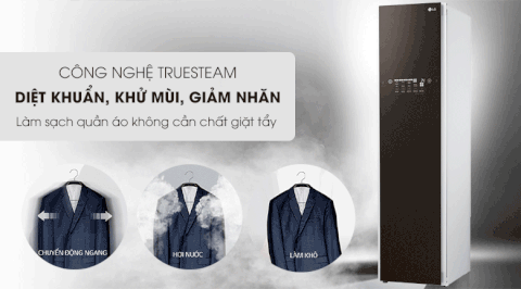 TỦ GIẶT CHĂM SÓC QUẦN ÁO THÔNG MINH LG STYLER S3BERB