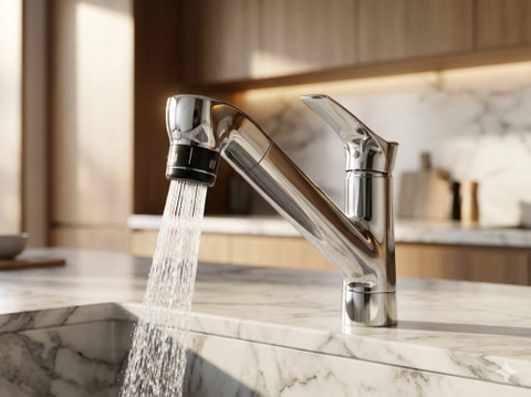 Vòi rửa bát Sanei K87121ET6JV