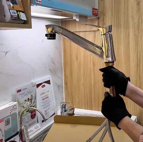 Vòi rửa bát Sanei K87121ET6JV