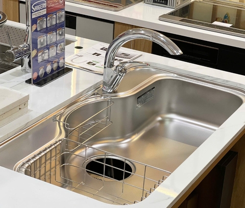 Vòi rửa bát Sanei Eddies K8790JV nóng lạnh