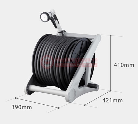 Bộ vòi tưới vườn thu rút Takagi Aurora V 50m R550CG