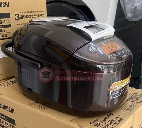 Nồi cơm điện Zojirushi NP-ZU18-TD 1,8L | Hàng nội địa Nhật