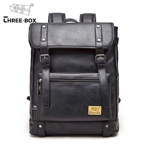 Balo Da Threebox Thời Trang Unisex TB1353