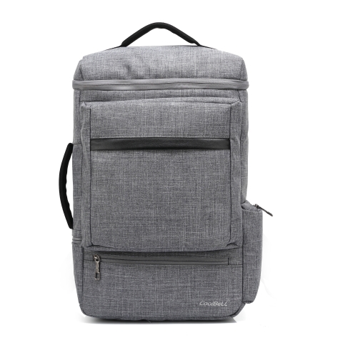 Balo Laptop 15.6 Inch Coolbell 7002 Xám Sáng