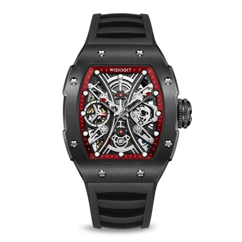 PIRATE | VIKING TOMAHAWK-RED WATCH-RED STRAP (NEW UPGRADE)