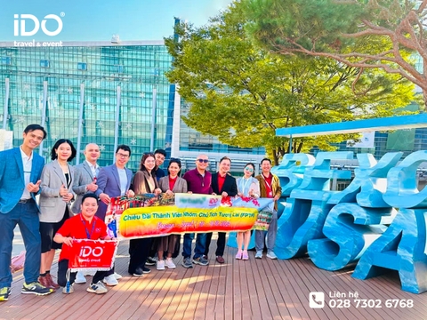 Đoàn khách IDO tham dự sự kiện FPTR tại Busan, Hàn Quốc