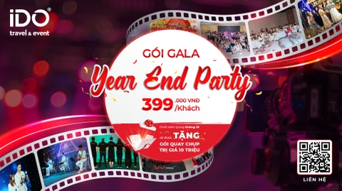 TỔ CHỨC YEAR END PARTY – DOANH NGHIỆP CHỈ CẦN DUYỆT, ĐỘI NGŨ IDO LO TRỌN GÓI