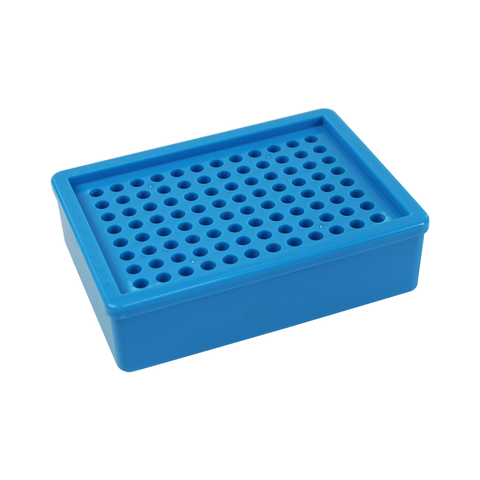 Hộp nhựa bảo quản âm cho ống PCR 0,2ml 96 giếng, kích thước 132(L)*94(W)*42mm(H)