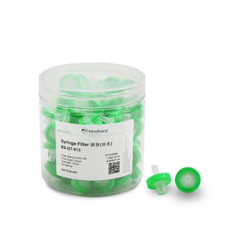 Đầu lọc mẫu chất liệu Nylon (Syringe filters), 13mm, lỗ 0.22µm, không tiệt trùng