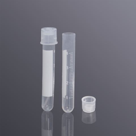 Ống nghiệm đựng mẫu 5ml, đáy tròn, chất liệu nhựa PP, vô trùng, không chứa DNase-/RNase, không gây sốt, được bọc riêng