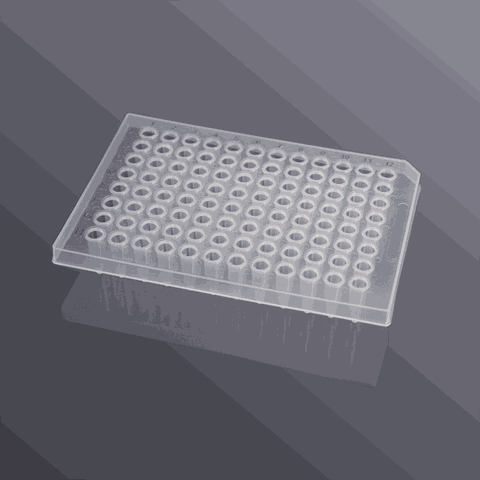 0.2ml 96-well semi-skirted PCR plate, transparent