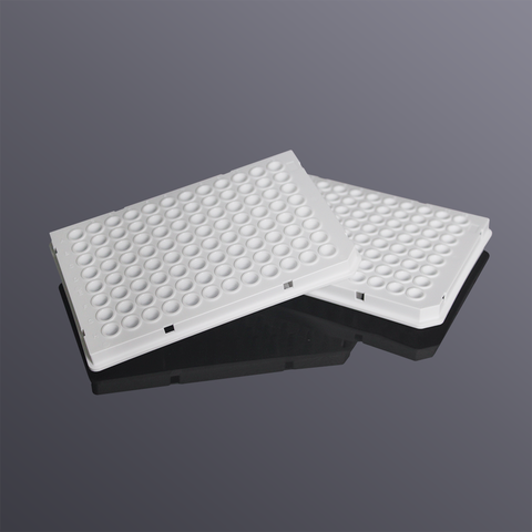 0.1ml 96-well semi-skirted PCR plate, white